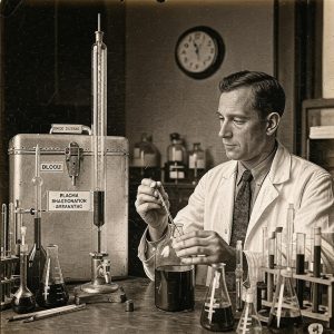 first blood bank