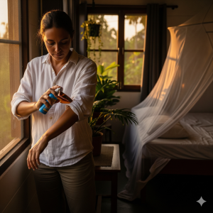 malaria prevtion while travelling